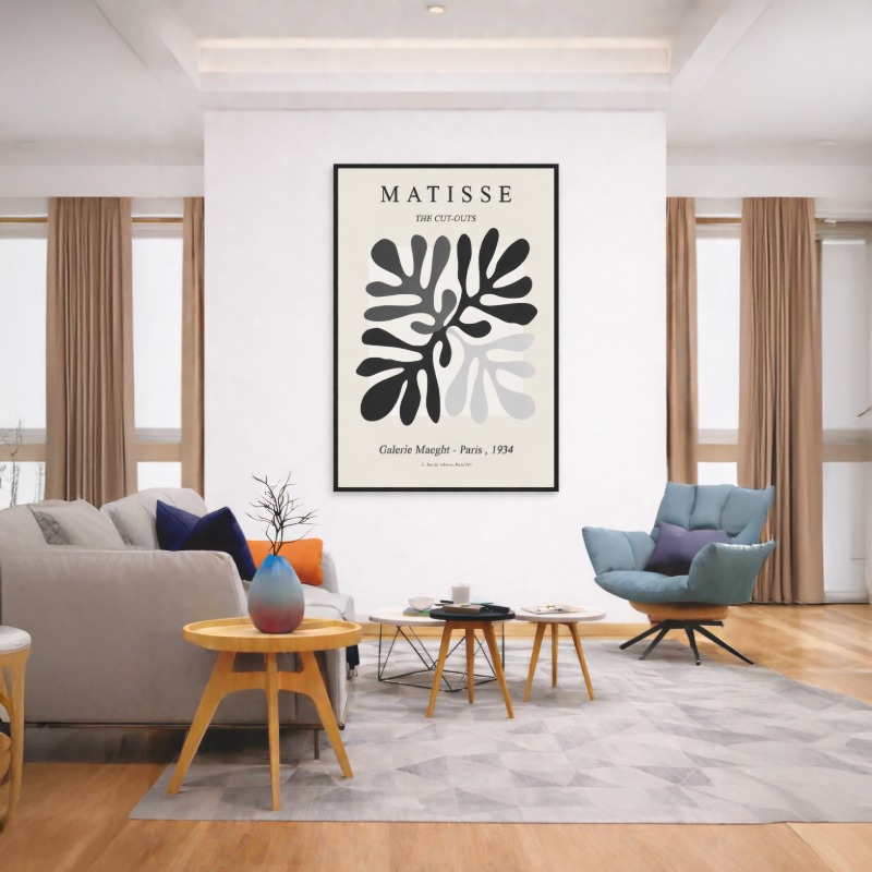Quadro Canvas The Cut Outs de Henri Matisse