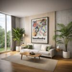 Quadro Canvas Wassily Kandinsky Exhibition