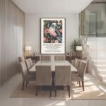 Quadro Canvas William Morris Periquito Flores
