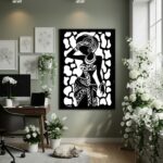 Quadro Decorativo Africana Inabalável - 70x50cm