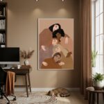 Quadro Decorativo Apoio Feminino - 70x50cm