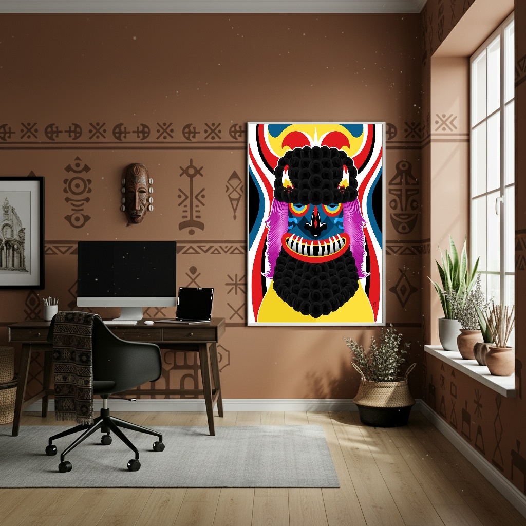 Quadro Decorativo Arte De Marungo - 70x50cm