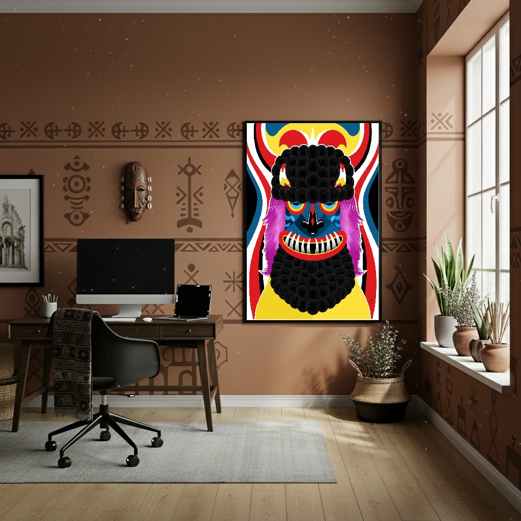 Quadro Decorativo Arte De Marungo - 70x50cm