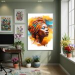 Quadro Decorativo Brilho Da Resiliência - 70x50cm
