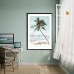 Quadro Decorativo Caribbean Palm Tree - 70x50cm