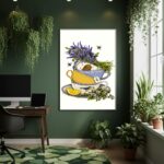 Quadro Decorativo Chá Para Meu Mel - 70x50cm