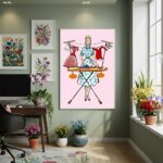 Quadro Decorativo Dona De Casa - 70x50cm
