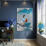 Quadro Decorativo Equilíbrio Da Vida - 70x50cm