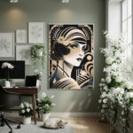 Quadro Decorativo Era De Ouro - 70x50cm