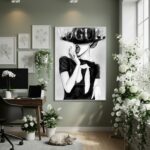 Quadro Decorativo Espanto De Glamour - 70x50cm
