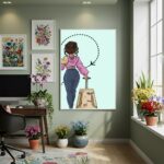 Quadro Decorativo Essa Garota É Uma Viagem - 70x50cm
