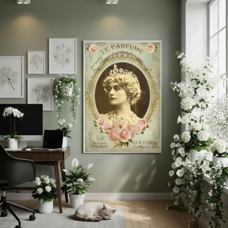 Quadro Decorativo Essência De Lina - 70x50cm