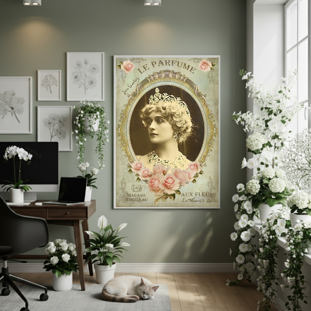 Quadro Decorativo Essência De Lina - 70x50cm