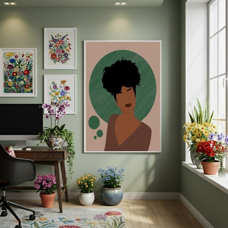 Quadro Decorativo Essência Minimal - 70x50cm