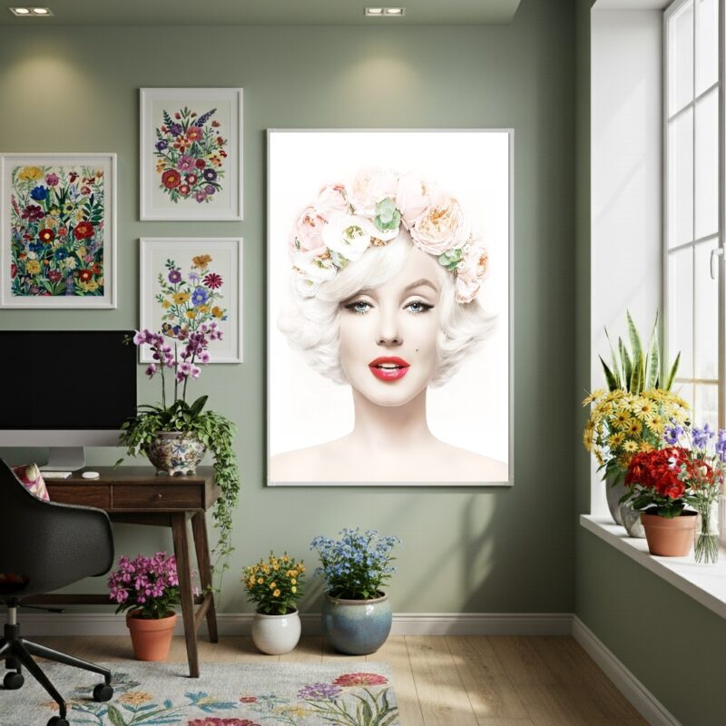 Quadro Decorativo Eterna Estrela - 70x50cm