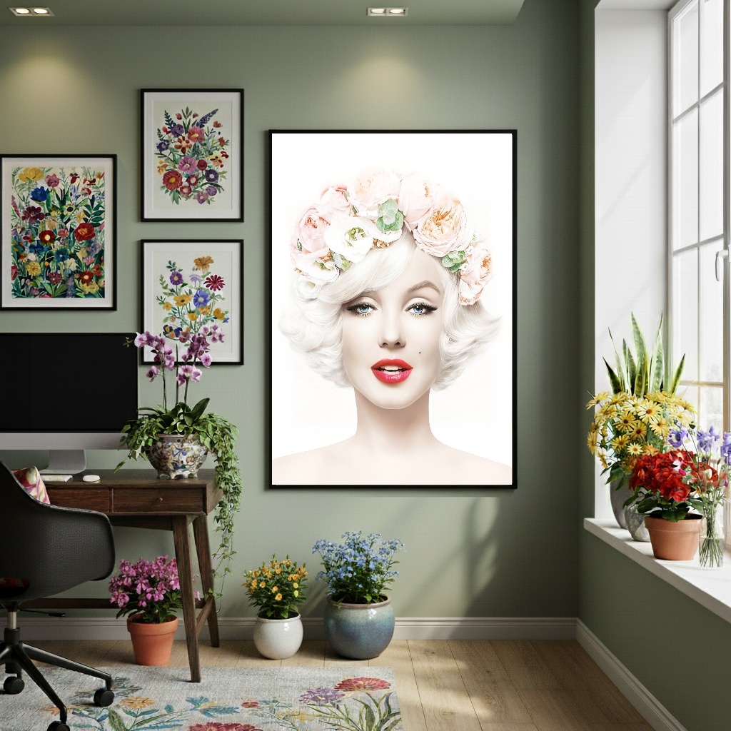 Quadro Decorativo Eterna Estrela - 70x50cm