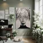 Quadro Decorativo Exposição - 70x50cm