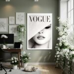 Quadro Decorativo Face Da Tendência - 70x50cm