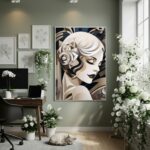 Quadro Decorativo Fantasia Deco - 70x50cm