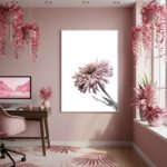 Quadro Decorativo Flor Detalhe - 70x50cm