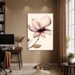 Quadro Decorativo Flor Grandiosa - 70x50cm
