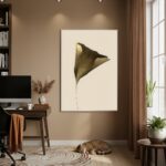 Quadro Decorativo Flor Ornamental - 70x50cm