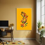Quadro Decorativo Fôlego Solar - 70x50cm