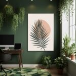 Quadro Decorativo Forma Orgânica - 70x50cm