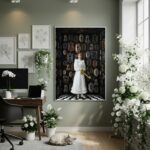Quadro Decorativo Guardiã De Segredos - 70x50cm