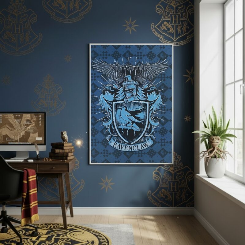 Quadro Decorativo Harry Potter Corvinal - 70x50cm