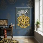 Quadro Decorativo Harry Potter Lufa Lufa - 70x50cm