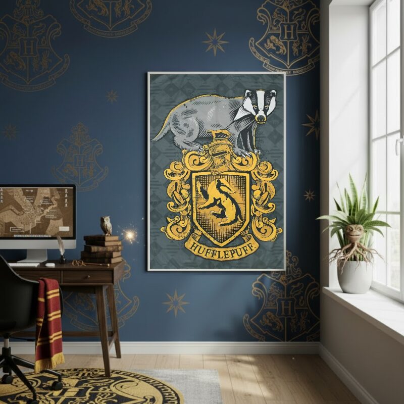 Quadro Decorativo Harry Potter Lufa Lufa - 70x50cm