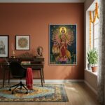 Quadro Decorativo Hindu Cosmos - 70x50cm