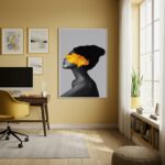 Quadro Decorativo Incandescente - 70x50cm