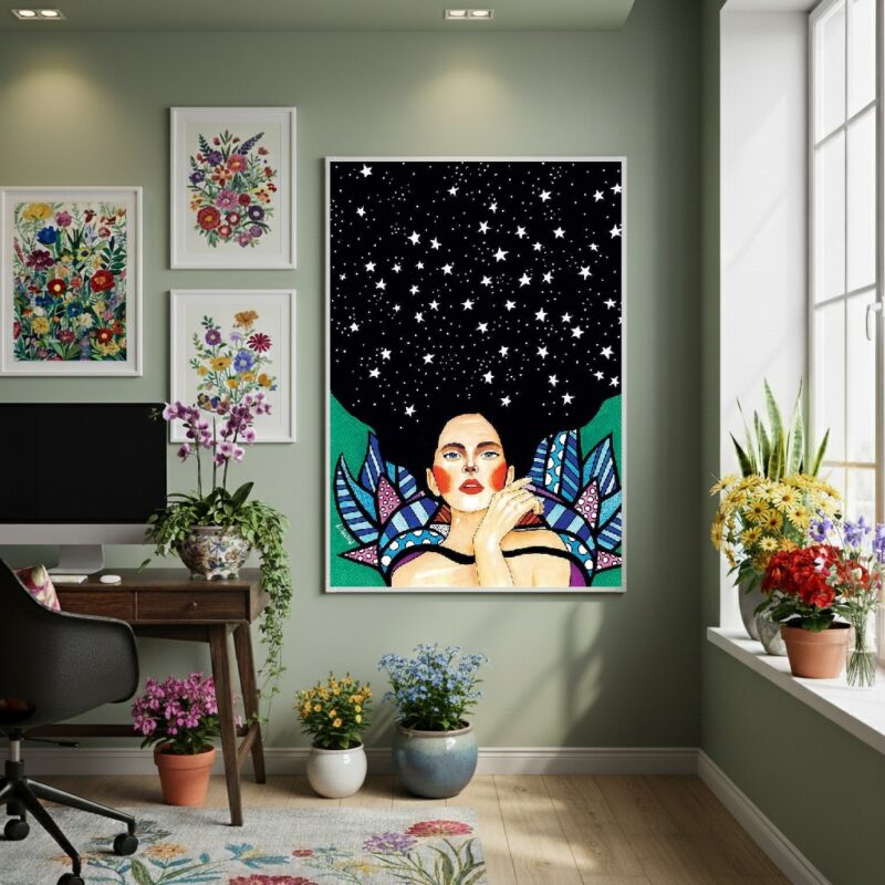 Quadro Decorativo Infinito Particular - 70x50cm