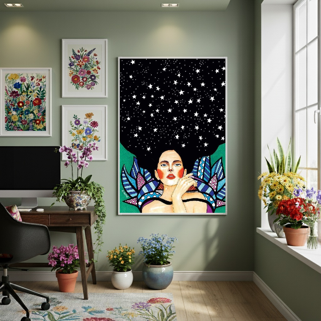 Quadro Decorativo Infinito Particular - 70x50cm