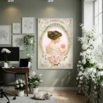 Quadro Decorativo Jardim De Rousseau - 70x50cm
