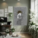 Quadro Decorativo Labirinto De Ottavia - 70x50cm
