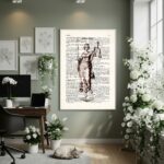 Quadro Decorativo Letra Da Lei - 70x50cm