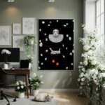 Quadro Decorativo Marionete Da Noite - 70x50cm