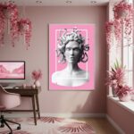 Quadro Decorativo Medusa Pop - 70x50cm