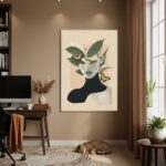 Quadro Decorativo Mente Natureza - 70x50cm