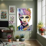 Quadro Decorativo Mosaico De Identidade - 70x50cm