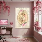 Quadro Decorativo Mulher Clássica - 70x50cm
