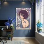 Quadro Decorativo Mulher De Escorpião - 70x50cm