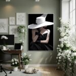 Quadro Decorativo Mulher De Gala - 70x50cm