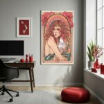 Quadro Decorativo Mulher De Virgem - 70x50cm