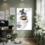 Quadro Decorativo Mulher Plena - 70x50cm