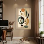 Quadro Decorativo Natureza Abstrata - 70x50cm