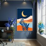 Quadro Decorativo Noite Serena - 70x50cm